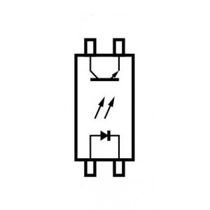 PS2911-1-AX, Транзисторные выходные оптопары OPTOCOUPLER 4-PIN SSOP