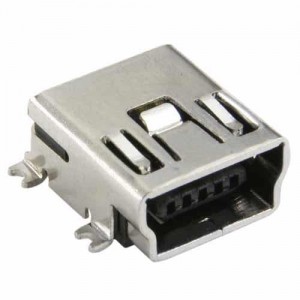 M701-340542, USB-коннекторы MINI USB SINGLE SMT 5P HORIZONTAL