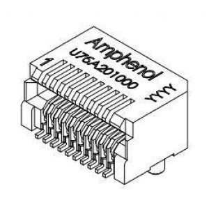 UE76-A20-2000T, Соединители для ввода/вывода Printed Circuit Connector