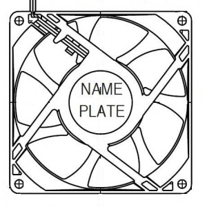 09225VA-24Q-AL-00, Вентиляторы постоянного тока DC Axial Fan, 92x25mm, 24VDC, 96.4CFM, Rib, Lock Rotor, 3-Wire