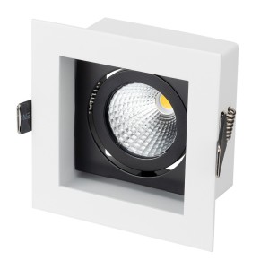 Светильник CL-KARDAN-S102x102-9W Warm (WH-BK, 38 deg) (Arlight, IP20 Металл, 3 года)