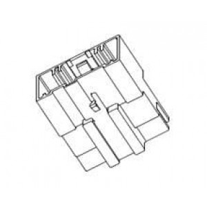 30968-1247, Автомобильные разъемы HDAC64 HYBRID MALE 2 ALE 24 CKT GRY POL A