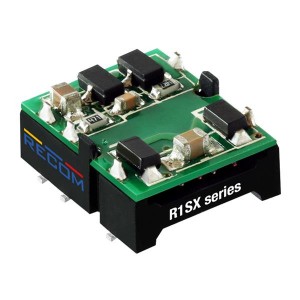 R1SX-3.305/H-R, Преобразователи постоянного тока в постоянный с изоляцией 1W 3.3Vin 5Vout 200mA High Iso