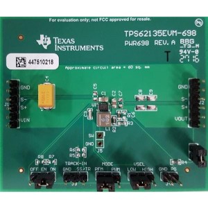 TPS62135EVM-698, Средства разработки интегральных схем (ИС) управления питанием TPS62135 Eval Module
