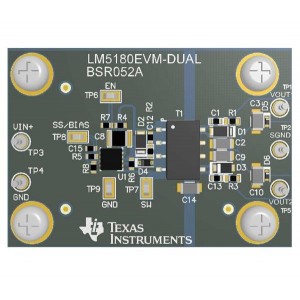 LM5180EVM-DUAL, Средства разработки интегральных схем (ИС) управления питанием Wide VIN PSR flyback converter dual-output evaluation module