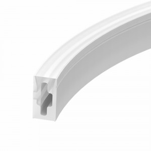 Силиконовый профиль WPH-FLEX-0612-SIDE-S8-20m WHITE 041030, Цельнолитой силиконовый гибкий профиль, белый матовый. Габаритные размеры 20000х6х12 мм. Горизонтальный изгиб SIDE, минимальный радиус изгиба 30 мм. Для установки во влажных помещениях необходима герметизация при помощи двухкомпонентного эпоксидного герме