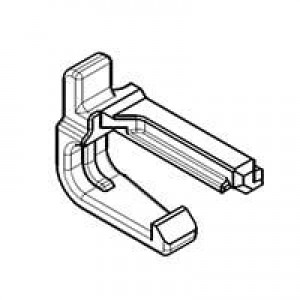 560125-0300, Проводные клеммы и зажимы DuraClik ISL TPA RETAINER 3CKT GRAY