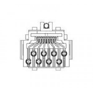 216811-1, Модульные соединители / соединители Ethernet 8P. TOOLLESS MOD J.