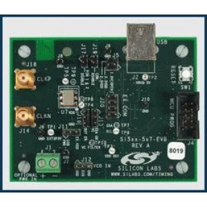 SI514-PROG-EVB, Инструменты для разработки часов и таймеров Si514 I2C Programmable Oscillator Development Kit