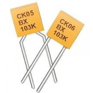 ARR05B104KGS, Многослойные керамические конденсаторы - покрытие с содержанием свинца 50V 0.1uF X7R 10% LS=5.08mm