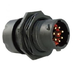 UTS7128PSEK9, Стандартный цилиндрический соединитель JAM NUT RECEPTACLE SHELL SIZE 12