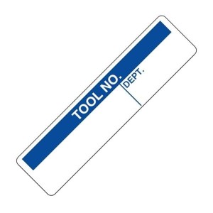 QC149, Таблички и промышленные предупредительные знаки TOOL NUMBER Sold by Pack of 160