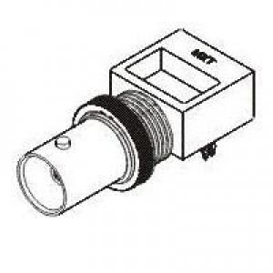 73171-0700, РЧ соединители / Коаксиальные соединители BNC JACK R/A 75OHM PCB BK