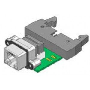 MRJR558001, Модульные соединители / соединители Ethernet Rcpt, RJ45 PCB Tail R/A, 8 Cont, No LEDs