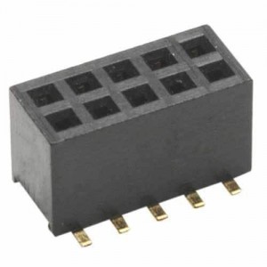 M50-3100445, Проводные клеммы и зажимы 04+04 DIL SMT GOLD VERTICAL SOCKET