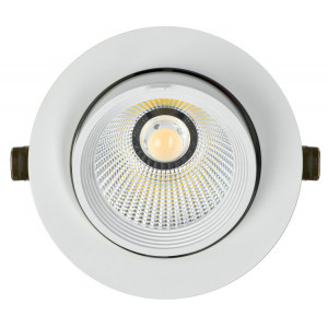 PRO Светильник LED ДВО 1822 35Вт 4000К IP20 круг белый LTP-DSO0-1822-35-40-K01