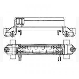 827050-1, Автомобильные разъемы 25 POS TAB HSG