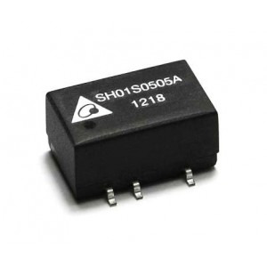 SH01D0512A, Преобразователи постоянного тока в постоянный с изоляцией DC/DC Converter, +/-12Vout, 1W