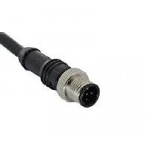 1838240-3, Кабели Ethernet / Сетевые кабели 5 POS PVC MALE M12 STRAIGHT 5M C/A