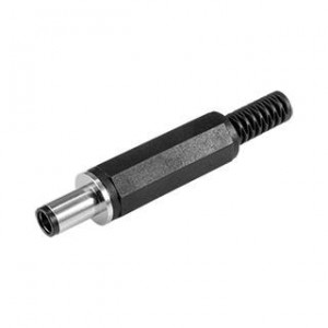 PP-065574-M, Соединители питания для постоянного тока power plug, 0.6 x 5.5 x 7.4 mm, straight, cable mount, modular