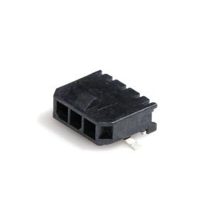 43650-0314, Проводные клеммы и зажимы MicroFit 3.0 SR RA SMT Nail 30Au 3Ckt