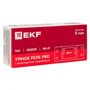 Умное реле 16А PRO Wi-FI EKF Connect