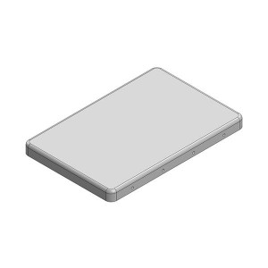 MS434-10C, Прокладки, пленки, поглотители и экраны для защиты от ЭМП 44 x 29 x 3.1mm Two-piece Drawn RF Shield/EMI Shield COVER