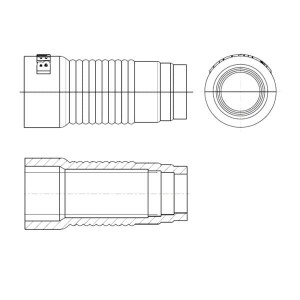 SLS-59/6, Cable Boots RG59 Precision Video Non Plenum