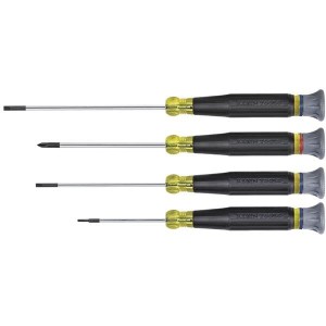 85613, Отвертки, гаечные ключи и гайковерты со сменными головками Screwdriver Set, Electronics Slotted and Phillips, 4-Piece