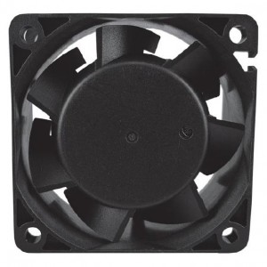 FMA1-06025WBHW12, Вентиляторы с электронной коммутацией EC FAN, 60x60x25mm, 2-BALL BEARING, HIGH SPEED, 100-240VAC, WIRE LEADS