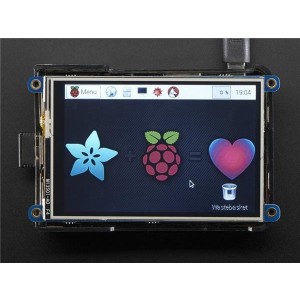 2441, Средства разработки визуального вывода 3.5" TFT Touchscreen for Raspberry Pi