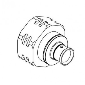 R183030017, РЧ соединители / Коаксиальные соединители StrPlugScrewSoldTyp Cbl1/4''Spirlsupeflx