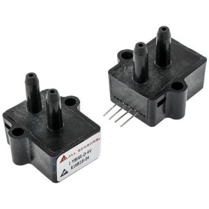 1MBAR-D-4V, Датчики давления для монтажа на плате +/-1 mBar Differ 4V 4.5 to 5.5VDC supply