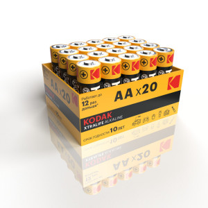 Батарейки LR06-20 bulk XTRALIFE Alkaline (20/360/21600) Б0054765
