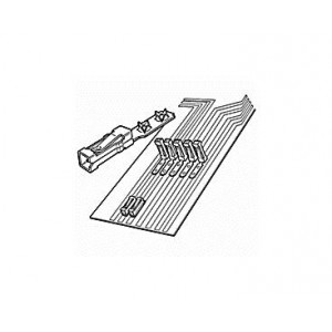 76785-301LF, Соединители FFC и FPC DF CTT TRM SGP STRIP