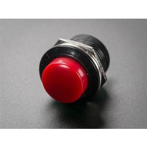 1503, Принадлежности Adafruit  Panel Mount Burgundy Momentary Pushbutton