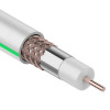Кабель коаксиальный SAT 703B, 75Ом, Cu/Al/Cu, 75%, 20м, INDOOR, белый