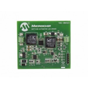 MCP1630RD-SALED, Средства разработки интегральных схем (ИС) управления питанием MCP1630 Sepic Automotive LED Drvr