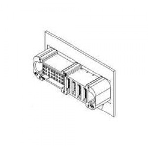 46562-3001, Электропитание платы TEN60 PRESS-FIT VERTICAL RECPT ASSY