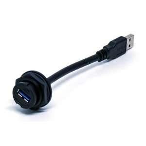 UA-30PMFL-LC7B15, Кабели USB / Кабели IEEE 1394 M CONN F PIN TO PLUG LOCK