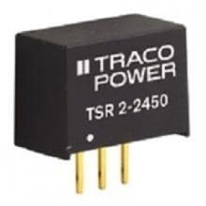 TSR 2-0525, Преобразователи постоянного тока в постоянный без изоляции 3.8-5.5Vin 2.5V 2A switching regulator