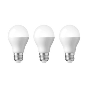 Лампа светодиодная Груша A60 11.5 Вт E27 1093 Лм 4000 K нейтральный свет (3 шт./уп.) 604-004-3