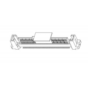 PSAS4M3130061TR, Соединители для ввода/вывода PCle/SAS Vrt SMnt Plug Connector 68Pos