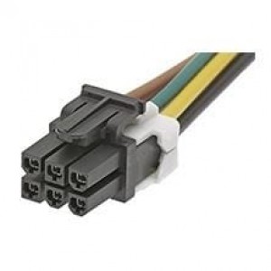 45135-0603, Sensor Cables / Actuator Cables MiniFit TPA2 6CKT DR 300MM OTS CBLE ASSY