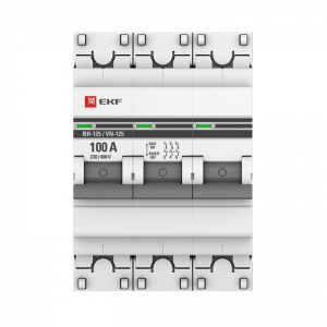 Выключатель нагрузки 3п 100А ВН-125 PROxima SL125-3-100-pro