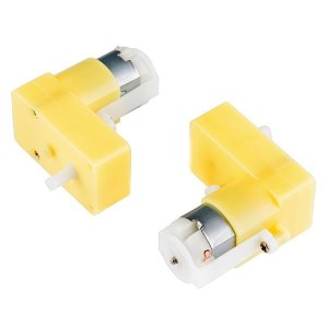 ROB-13258, Принадлежности SparkFun Hobby Gearmotor - 65 RPM (Right Angle, Pair)