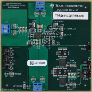 TPS54116-Q1EVM-830, Средства разработки интегральных схем (ИС) управления питанием OFFICIAL EVM FOR TPS54116Q