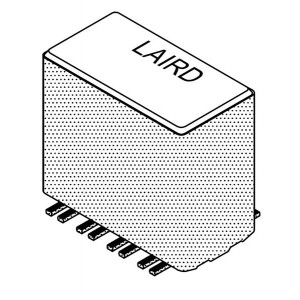 CM6032V201R-10, Синфазные дроссели / фильтры 200ohms 100MHz 8A 4 Chokes SMD