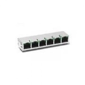 JG0-0027NL, Модульные соединители / соединители Ethernet 1X6 TAB UP 8-CORE W/