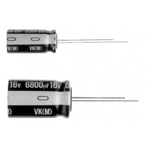 UVK1V332MHD, Оксидно-электролитические алюминиевые конденсаторы - С радиальными выводами 35volts 3300uF 16x31.5 20% 7.5LS